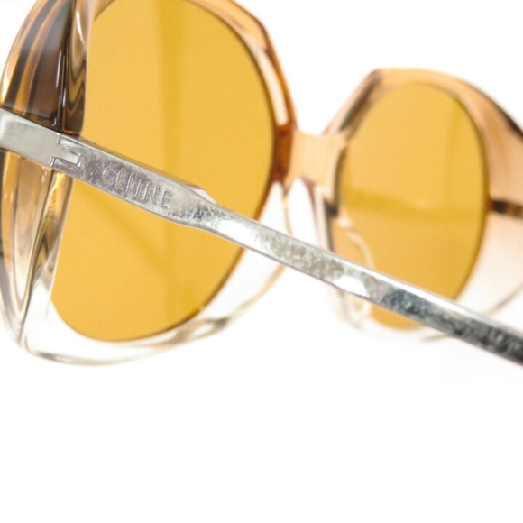 NEW CELINE UNISEX ROUND ORANGE EYEWEAR CL40036U 50E SUNGLASSES CL 40036U - Picture 5 of 6